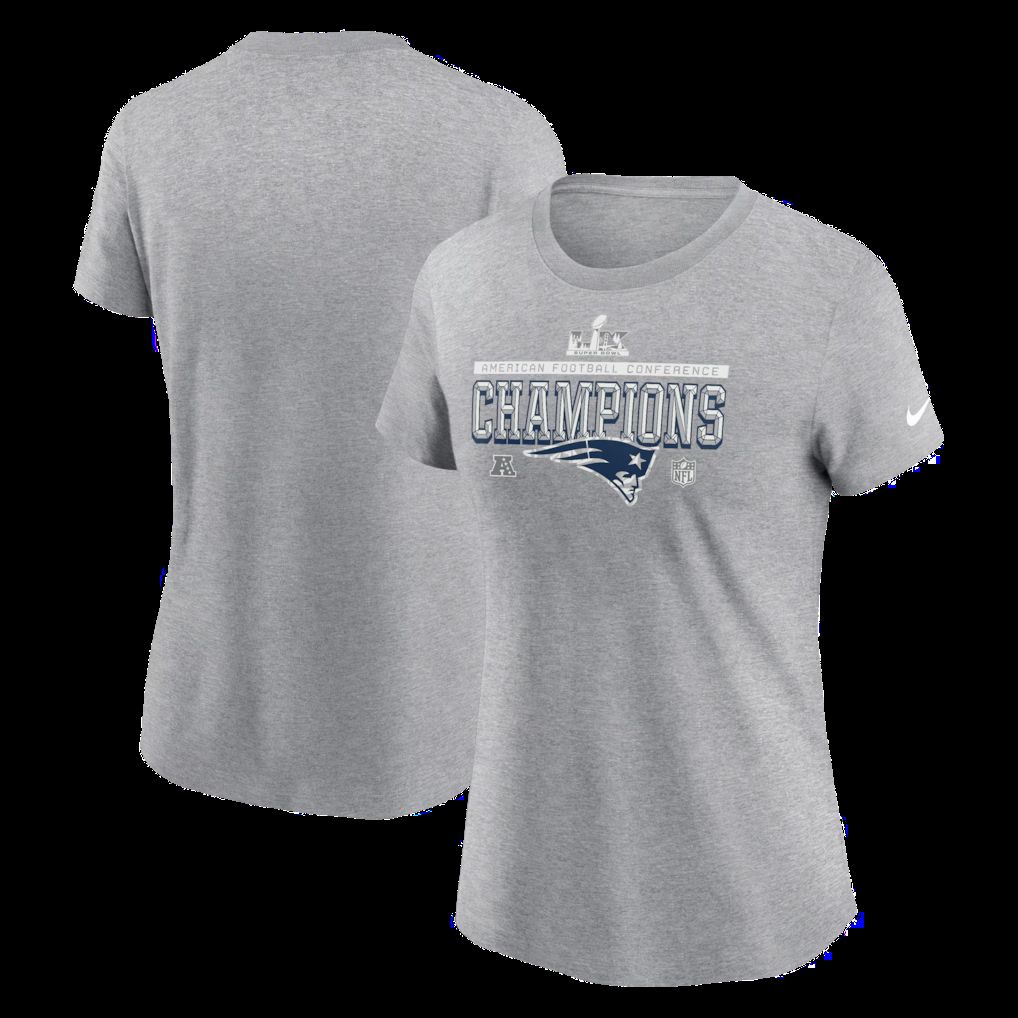 Men 2026 NFL New England Patriots T-shirt grey 016->->Sports Accessory